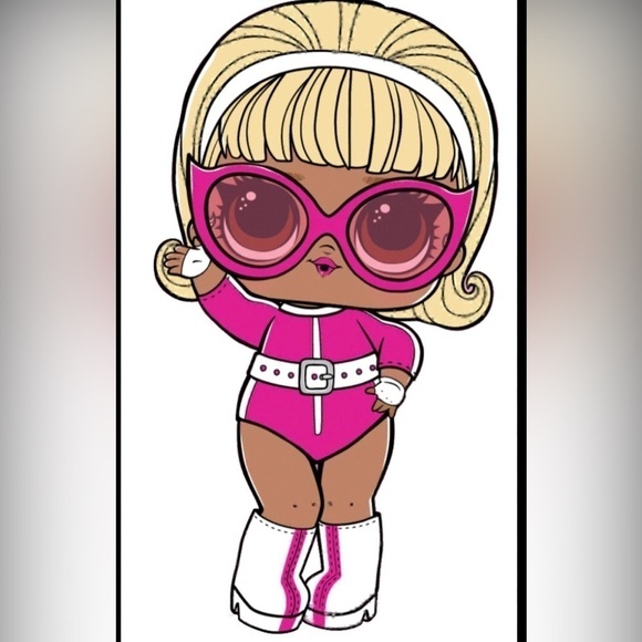 LOL Surprise! DRAG RACER Big Sister doll with clothing and accessories. - Picture 5 of 6